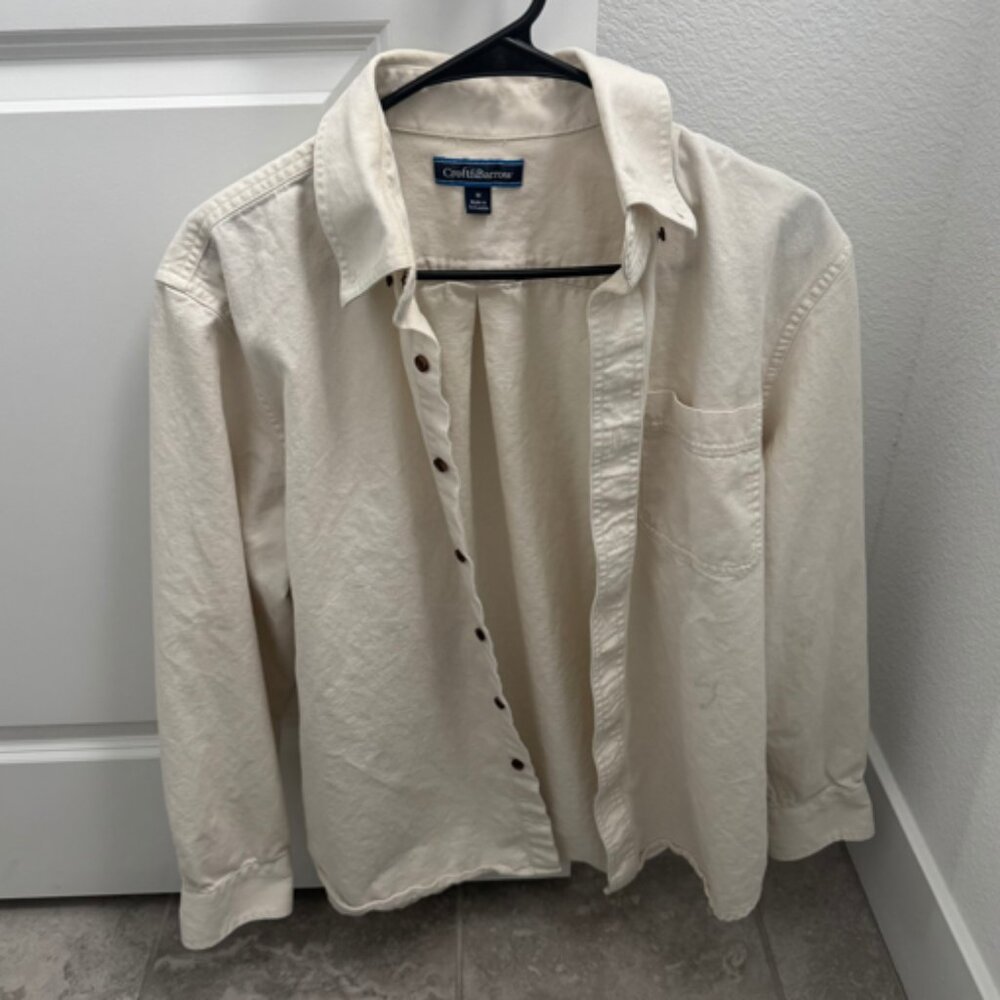 Croft & Barrow Denim Button Up Shirt